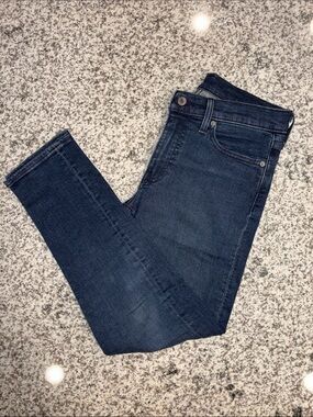 Levi's Premium 512 Men's Slim Taper Dark Blue Jeans